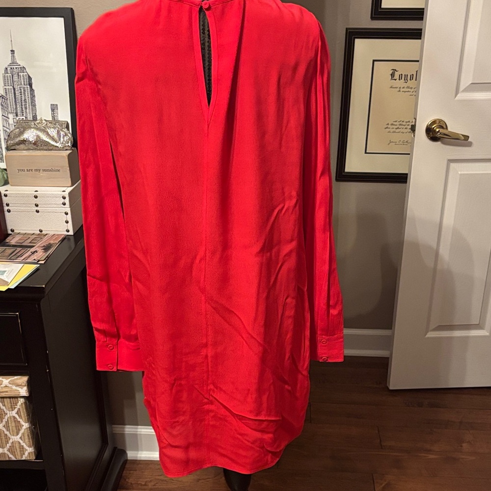 BCBGMaxAzria Red Emmlise Dress size small - Picture 3 of 5